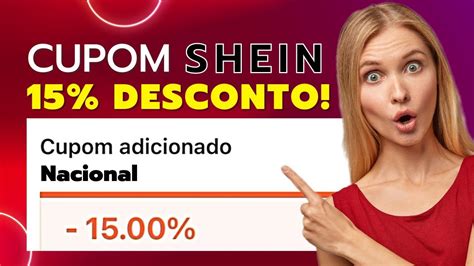 Cupom de desconto shein 80  Uma das formas de economizar no site ou app da loja é usando cupom SheIn primeira compra, para pedidos acima de R$ 150